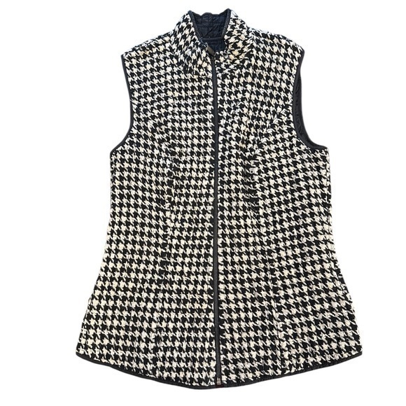 Women’s Sleeveless Vest Zip up Cardigan Size Small - Picture 1 of 4